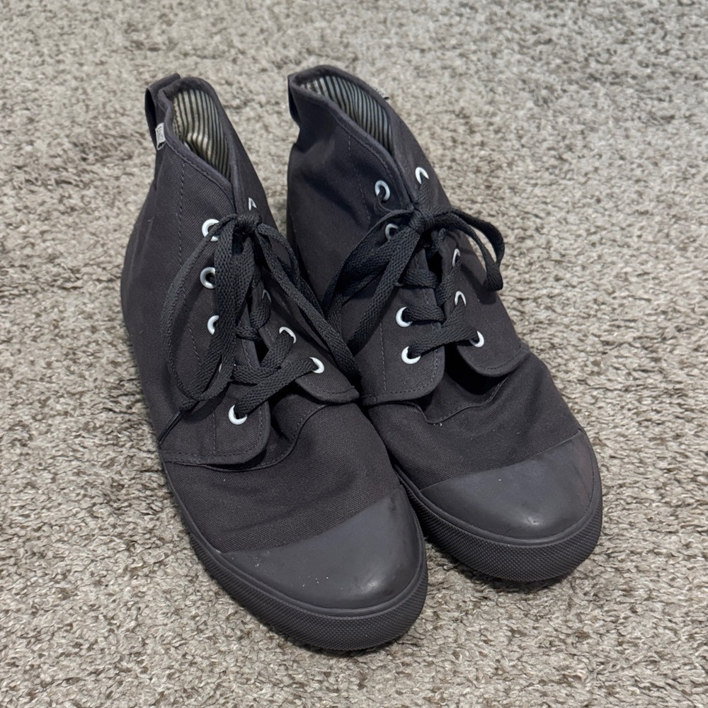 BANGS Grey High Top Sneakers